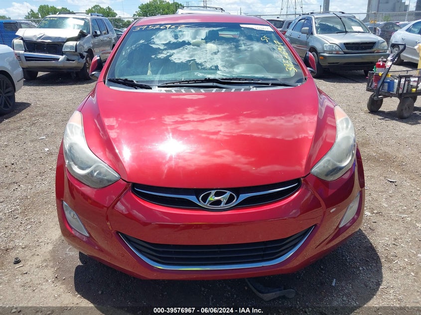 2012 Hyundai Elantra Gls (Ulsan Plant) VIN: KMHDH4AE8CU414440 Lot: 39576967