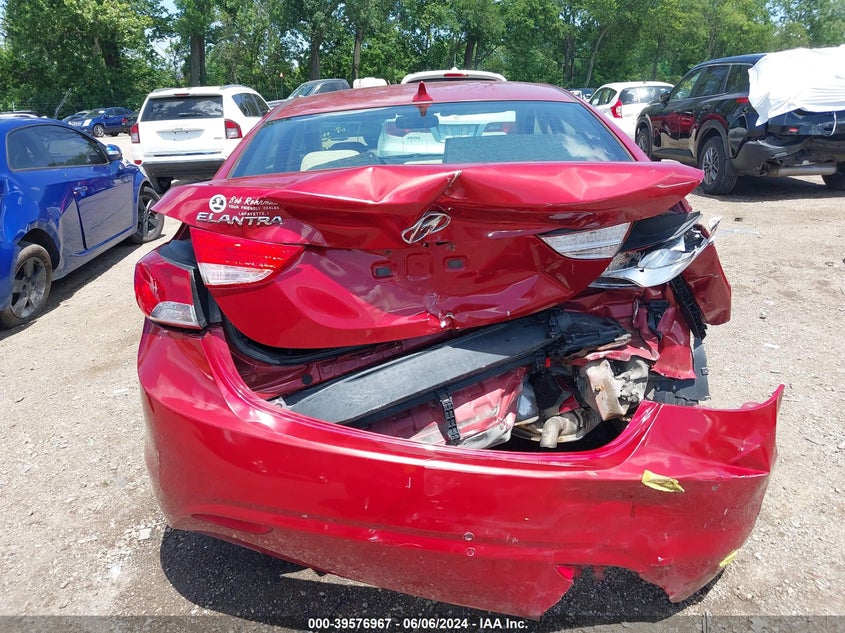 2012 Hyundai Elantra Gls (Ulsan Plant) VIN: KMHDH4AE8CU414440 Lot: 39576967