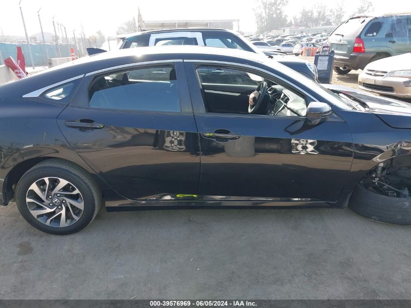 2018 Honda Civic Ex VIN: 2HGFC2F78JH590903 Lot: 39576969