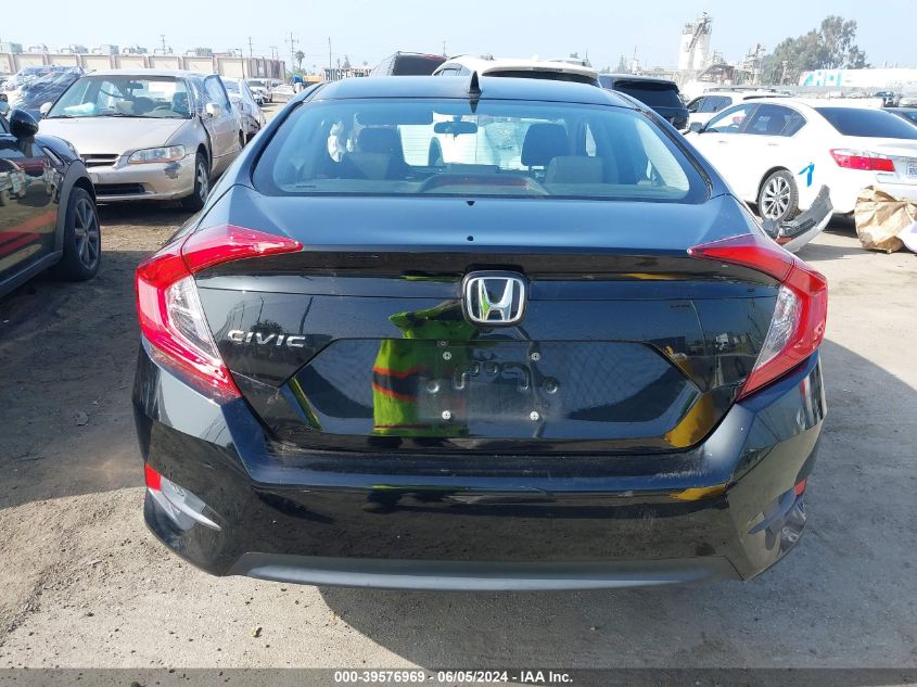 2018 Honda Civic Ex VIN: 2HGFC2F78JH590903 Lot: 39576969