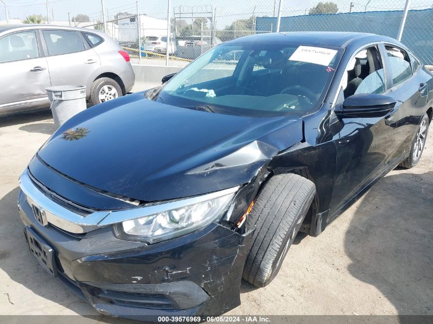 2018 Honda Civic Ex VIN: 2HGFC2F78JH590903 Lot: 39576969