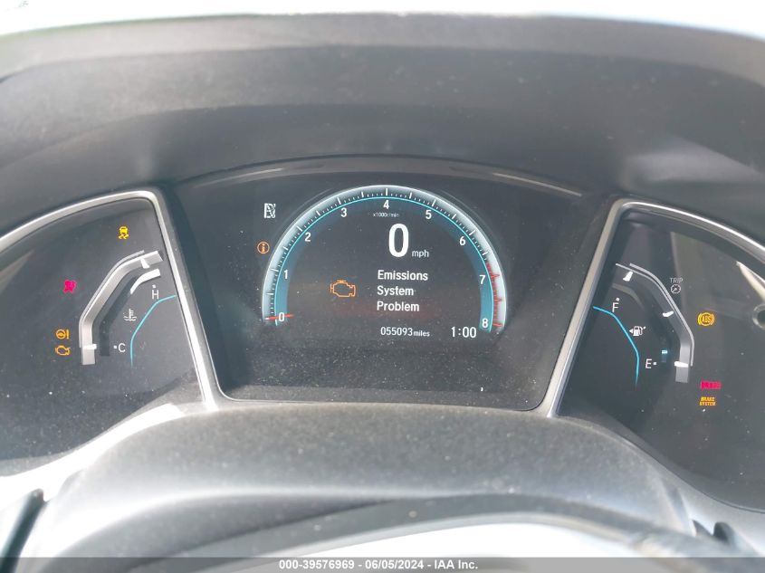 2018 Honda Civic Ex VIN: 2HGFC2F78JH590903 Lot: 39576969