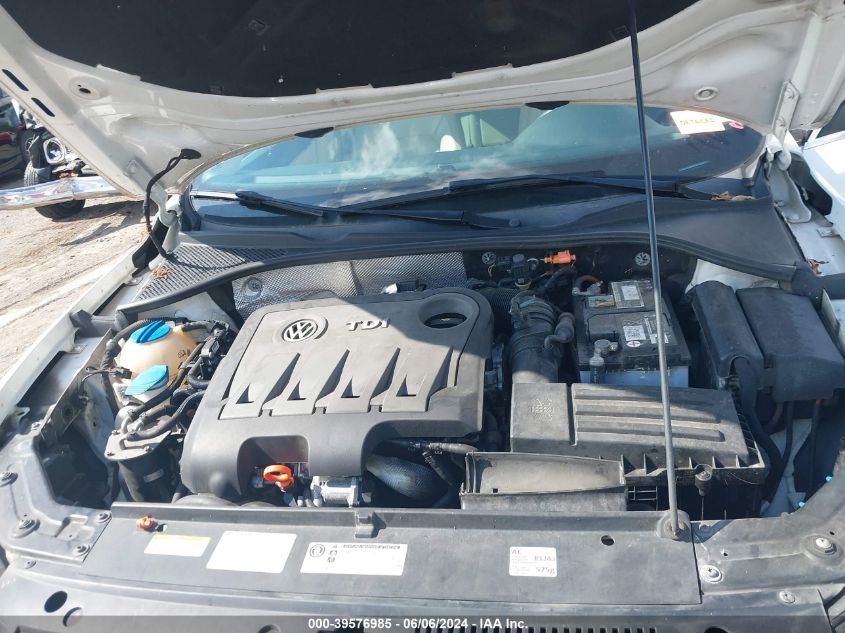 2013 Volkswagen Passat 2.0L Tdi Sel Premium VIN: 1VWCN7A31DC010814 Lot: 39576985