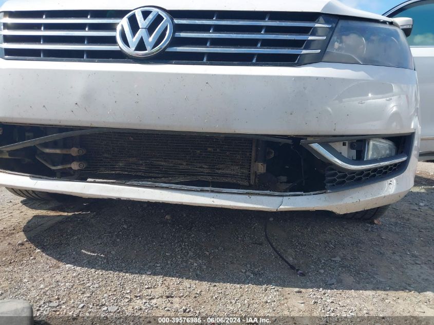 2013 Volkswagen Passat 2.0L Tdi Sel Premium VIN: 1VWCN7A31DC010814 Lot: 39576985