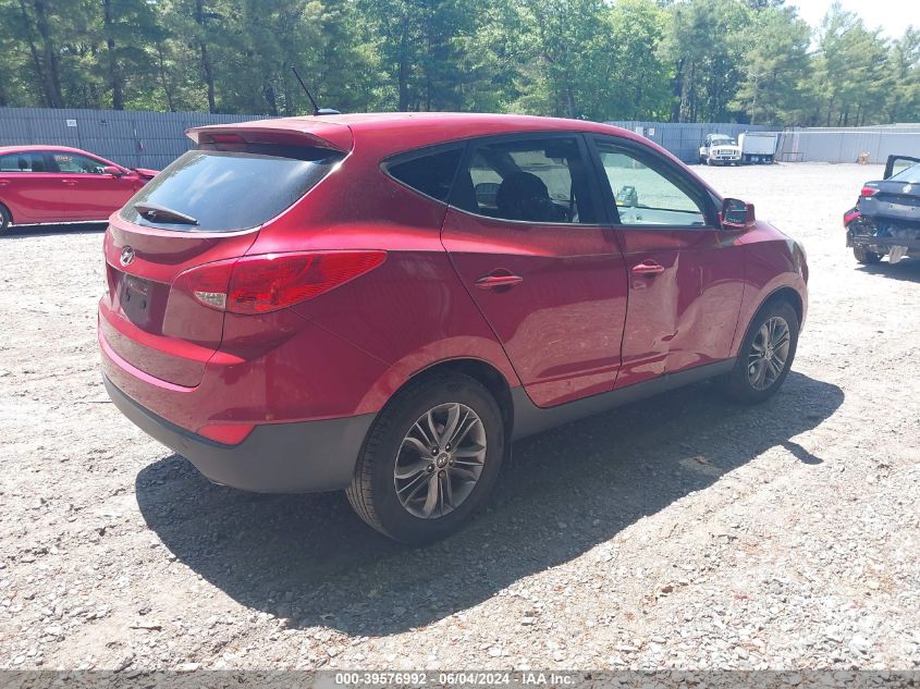 2015 Hyundai Tucson Gls VIN: KM8JT3AF7FU032411 Lot: 39576992