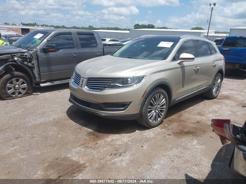 VIN 2LMPJ6LR0HBL47590 2017 LINCOLN MKX RESERVE