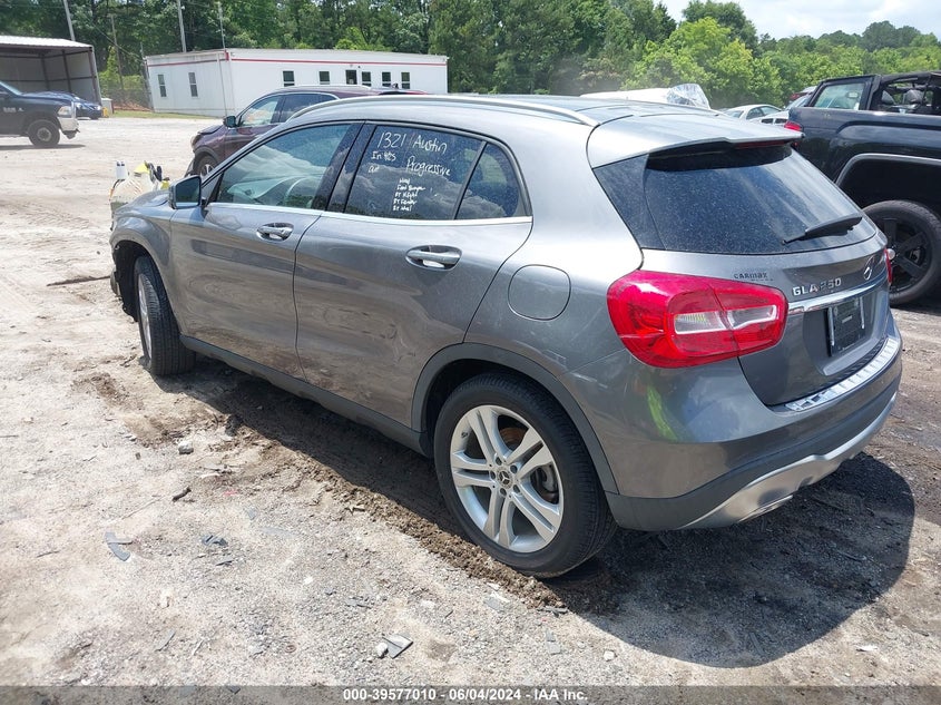 2019 Mercedes-Benz Gla 250 4Matic VIN: WDCTG4GB3KJ624647 Lot: 39577010
