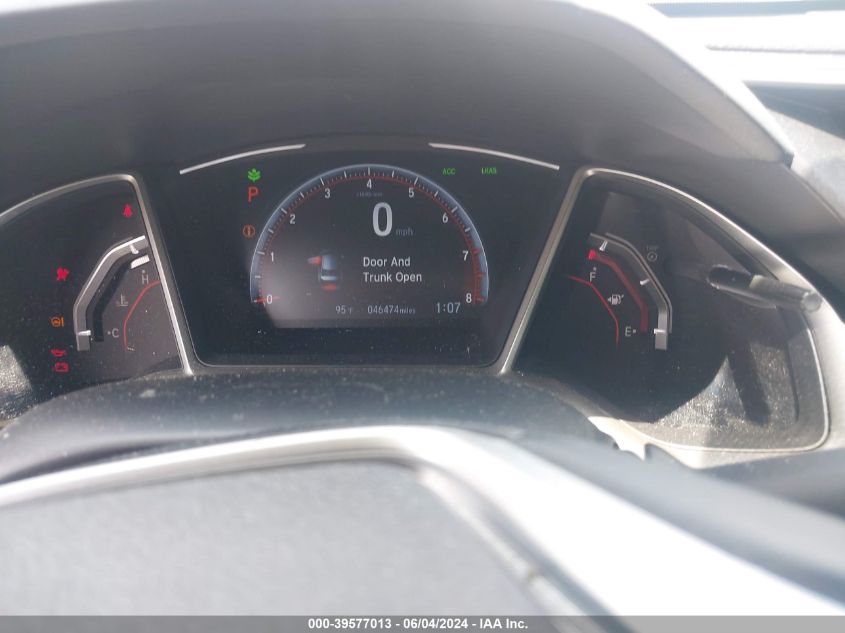 2019 Honda Civic Sport VIN: 2HGFC2F80KH576584 Lot: 39577013