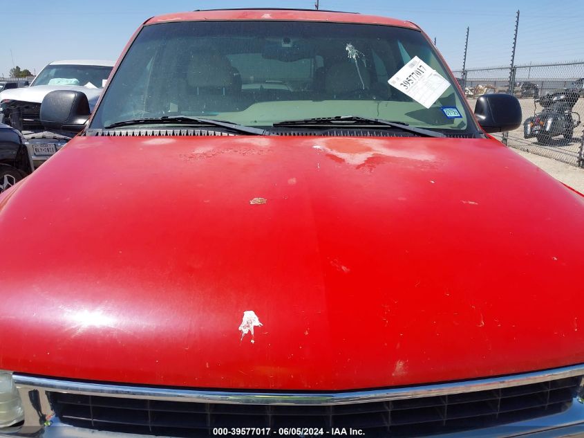 2001 Chevrolet Tahoe Ls VIN: 1GNEC13T11R204612 Lot: 39577017