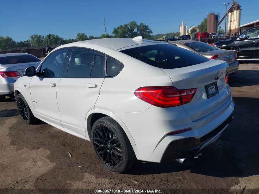 2015 BMW X4 xDrive35I VIN: 5UXXW5C56F0E87586 Lot: 39577018