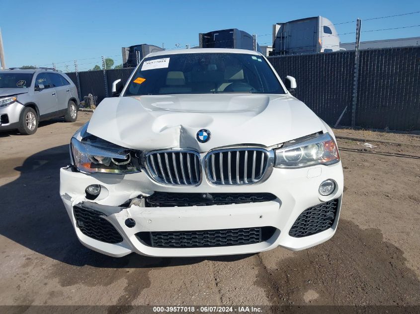 2015 BMW X4 xDrive35I VIN: 5UXXW5C56F0E87586 Lot: 39577018