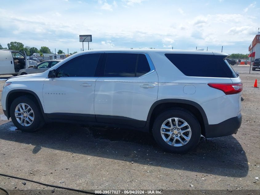 2019 Chevrolet Traverse Ls VIN: 1GNERFKWXKJ172332 Lot: 39577027