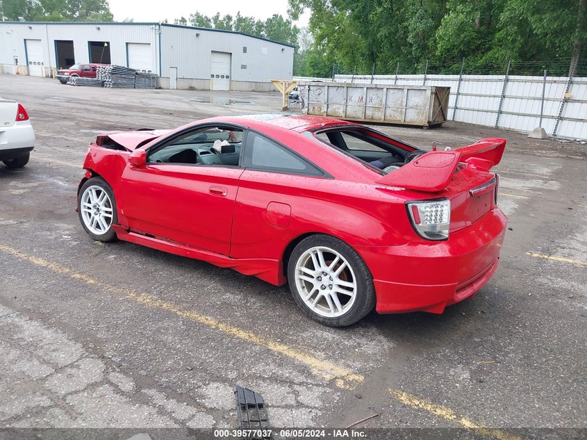 2003 Toyota Celica Gt VIN: JTDDR32T730166472 Lot: 39577037
