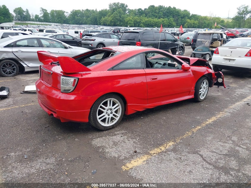 2003 Toyota Celica Gt VIN: JTDDR32T730166472 Lot: 39577037