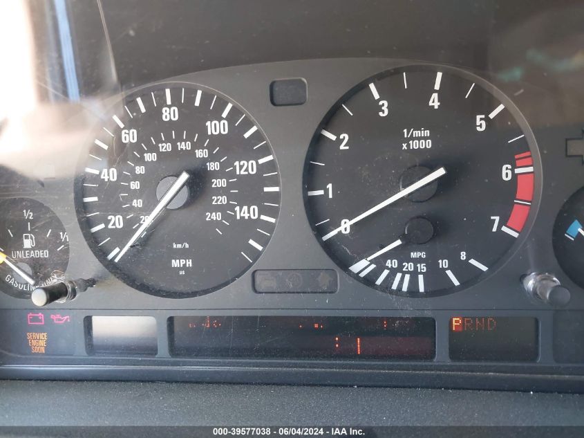 2001 BMW 740Ia VIN: WBAGG83481DN89197 Lot: 39577038