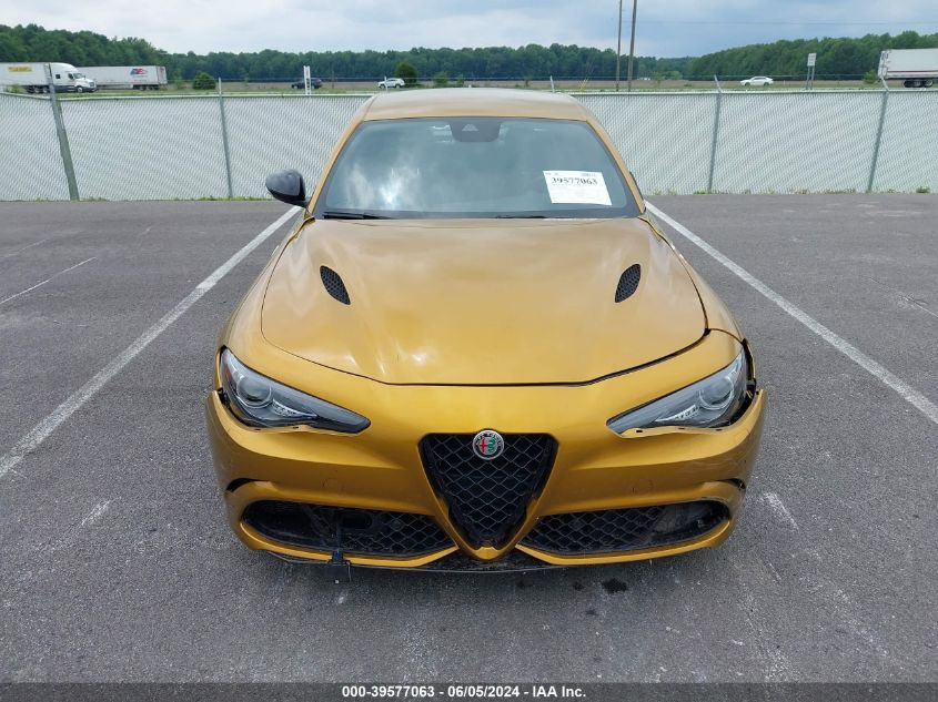2022 Alfa Romeo Giulia Quadrifoglio Rwd VIN: ZARFAMEV6N7666836 Lot: 39577063