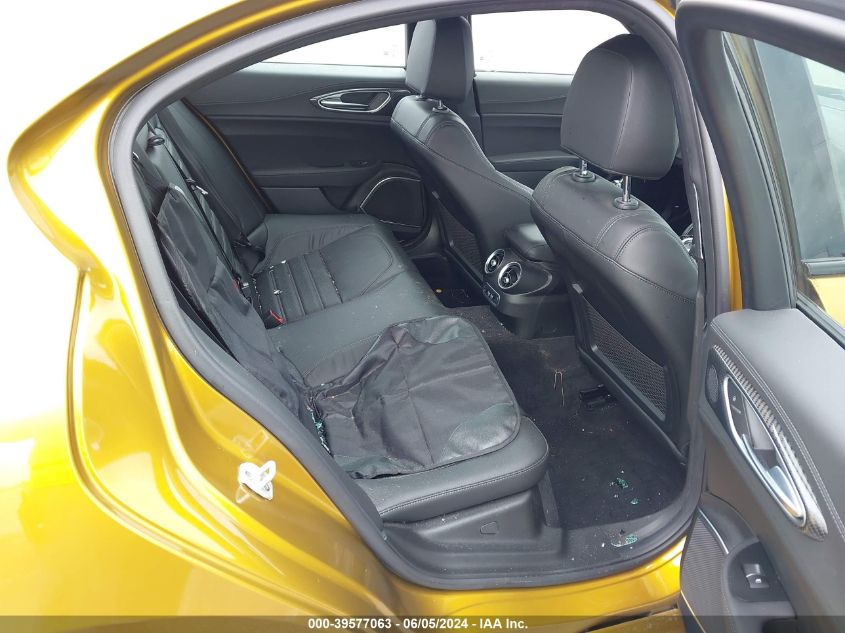 2022 Alfa Romeo Giulia Quadrifoglio Rwd VIN: ZARFAMEV6N7666836 Lot: 39577063