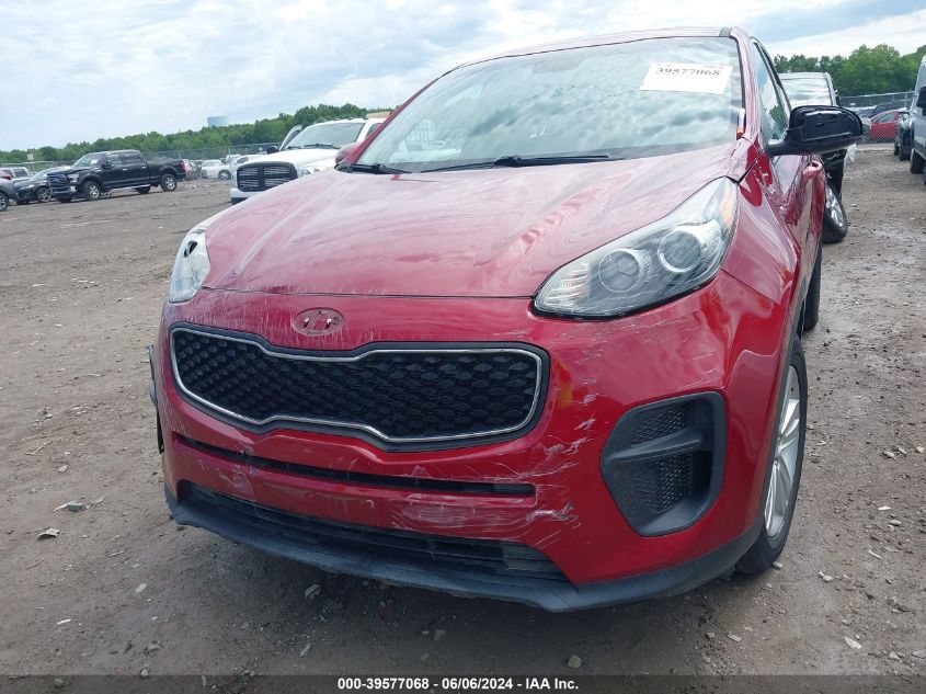 2017 Kia Sportage Lx VIN: KNDPM3AC8H7247167 Lot: 39577068