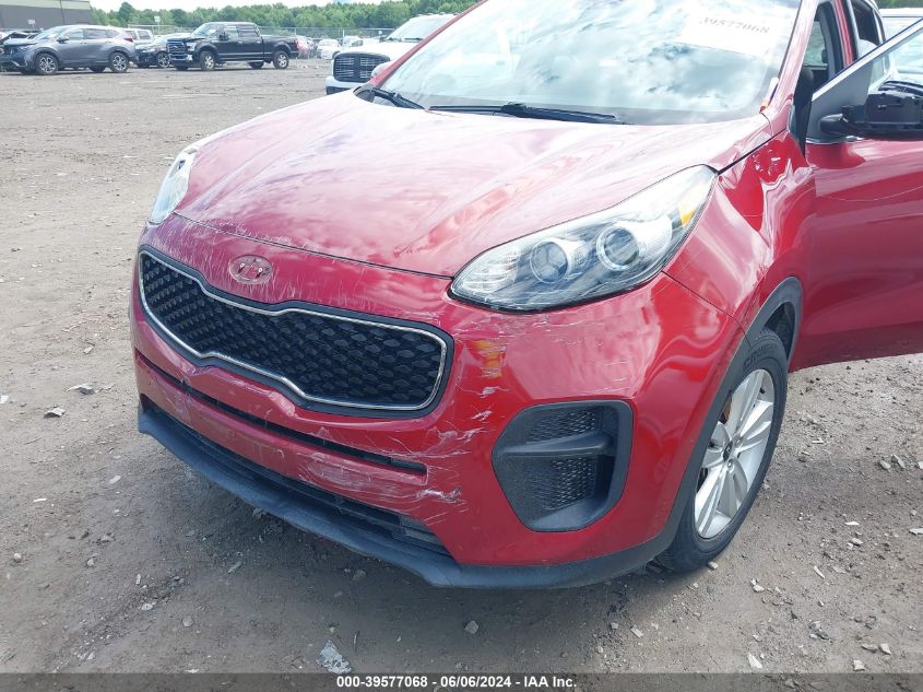 2017 Kia Sportage Lx VIN: KNDPM3AC8H7247167 Lot: 39577068