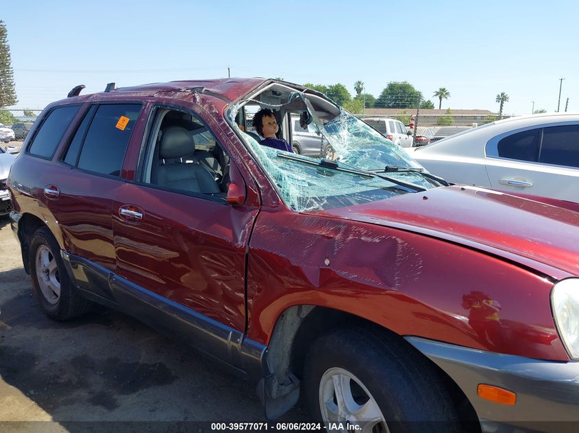 2002 Hyundai Santa Fe Gls/Lx VIN: KM8SC13DX2U177456 Lot: 39577071