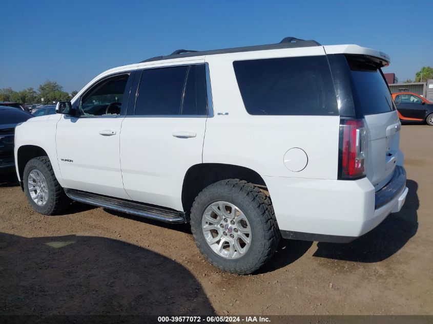 2015 GMC Yukon Sle VIN: 1GKS1AKC4FR112618 Lot: 39577072