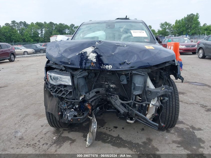 2014 Jeep Grand Cherokee Overland VIN: 1C4RJFCT8EC310612 Lot: 39577078