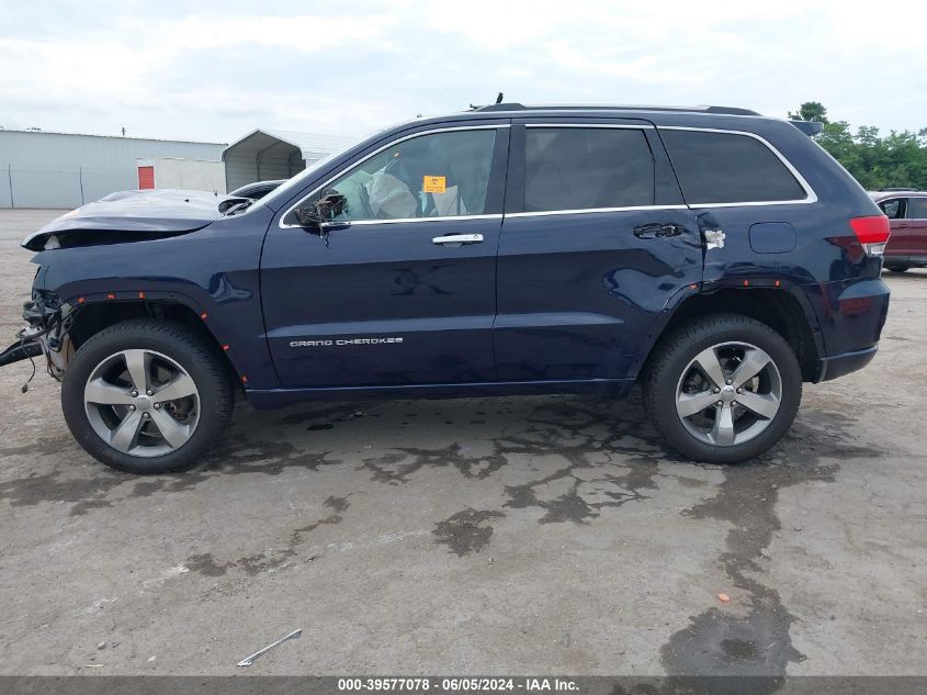 2014 Jeep Grand Cherokee Overland VIN: 1C4RJFCT8EC310612 Lot: 39577078