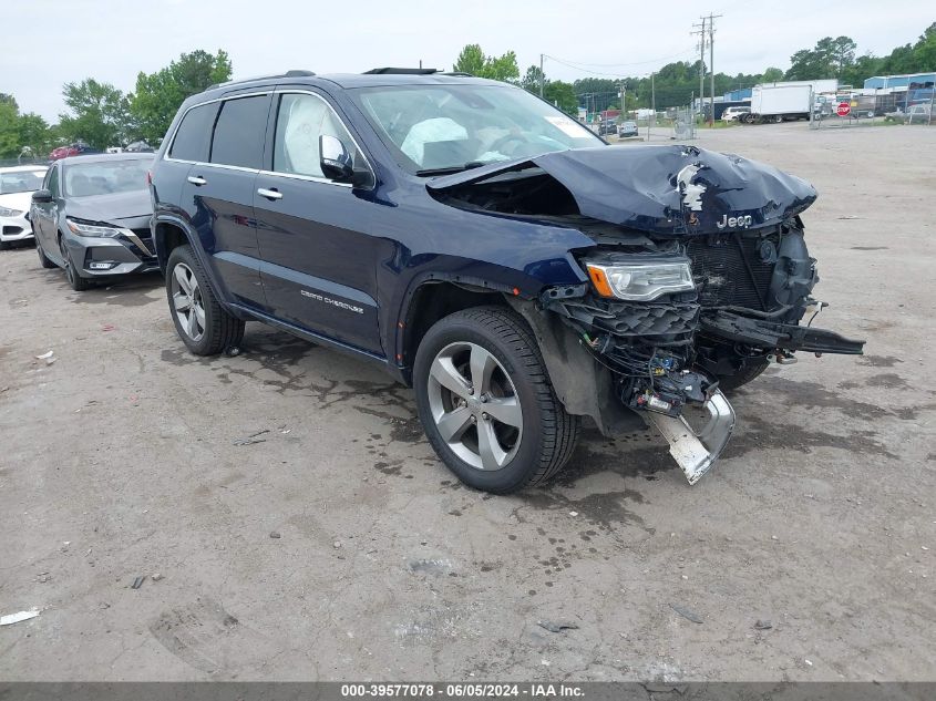 2014 Jeep Grand Cherokee Overland VIN: 1C4RJFCT8EC310612 Lot: 39577078