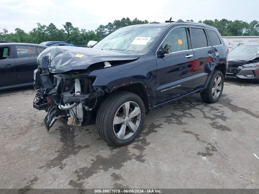 2014 Jeep Grand Cherokee Overland VIN: 1C4RJFCT8EC310612 Lot: 39577078