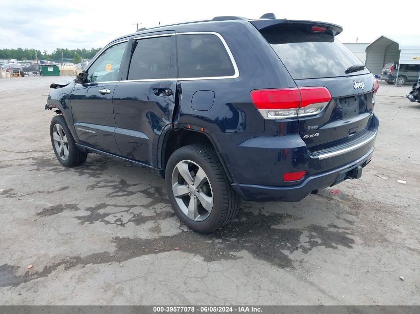 2014 Jeep Grand Cherokee Overland VIN: 1C4RJFCT8EC310612 Lot: 39577078