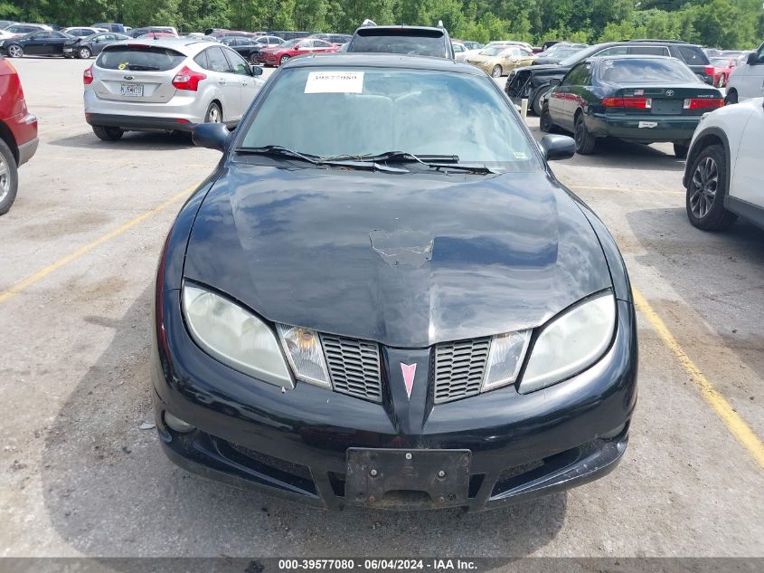 2005 Pontiac Sunfire VIN: 3G2JB12F85S159889 Lot: 39577080