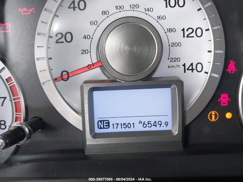 2011 Honda Pilot Touring VIN: 5FNYF3H98BB057539 Lot: 39577085