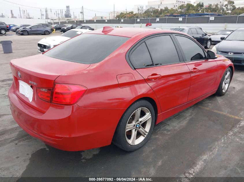 2013 BMW 328I VIN: WBA3C1C55DF437591 Lot: 39577092