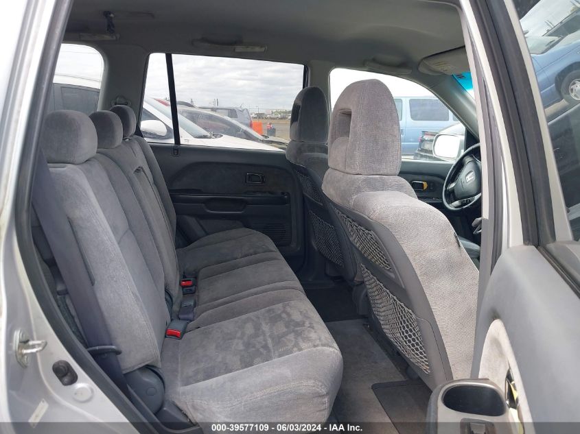 2004 Honda Pilot Ex VIN: 2HKYF18454H538670 Lot: 39577109