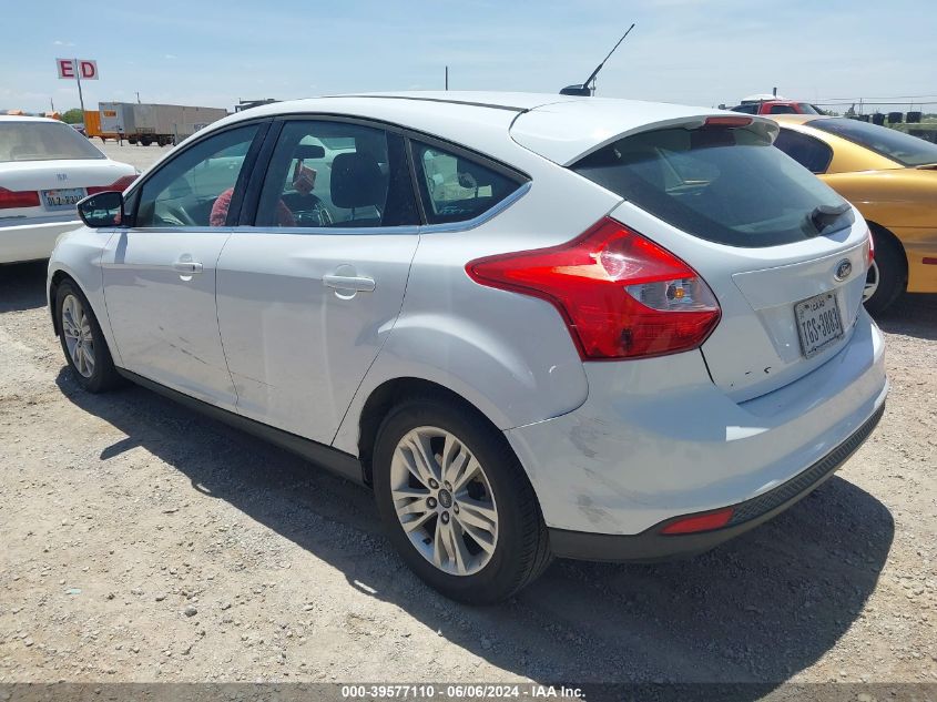 2012 Ford Focus Sel VIN: 1FAHP3M24CL367536 Lot: 40076693