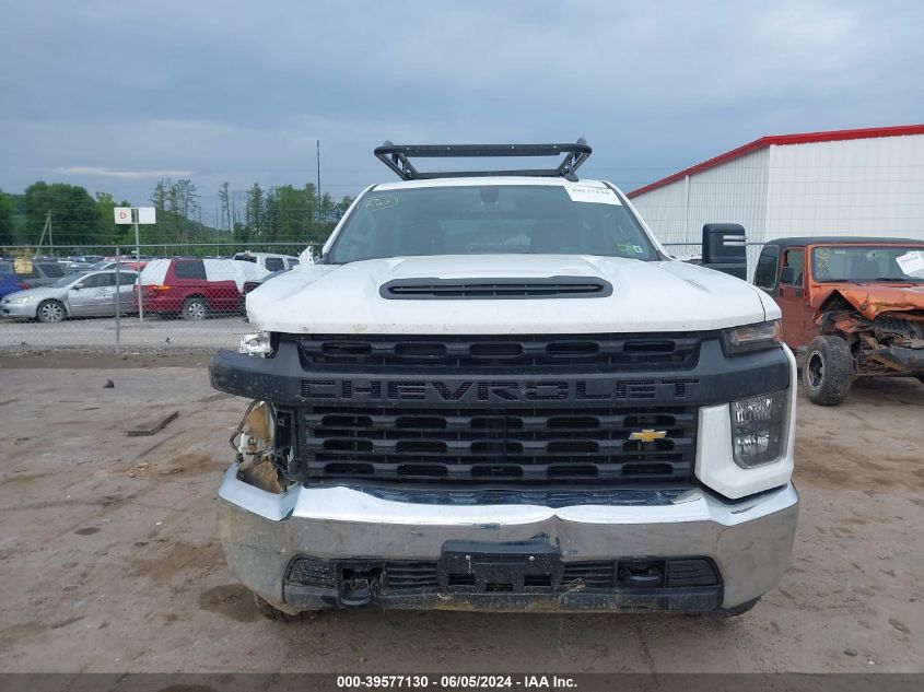 2022 Chevrolet Silverado 2500Hd 4Wd Long Bed Wt VIN: 1GB1YLE79NF235249 Lot: 39577130