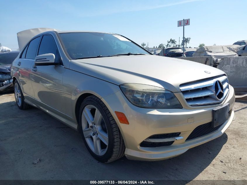 2011 Mercedes-Benz C 300 Luxury/Sport VIN: WDDGF5EB8BR136644 Lot: 39577133