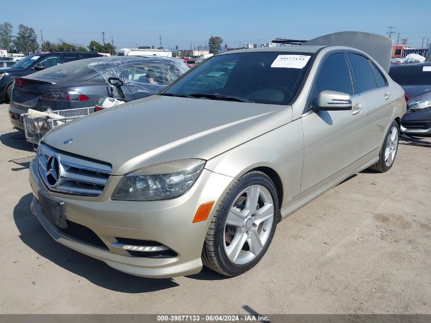 2011 Mercedes-Benz C 300 Luxury/Sport VIN: WDDGF5EB8BR136644 Lot: 39577133