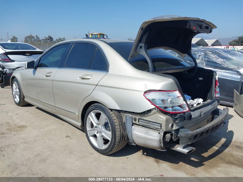 2011 Mercedes-Benz C 300 Luxury/Sport VIN: WDDGF5EB8BR136644 Lot: 39577133