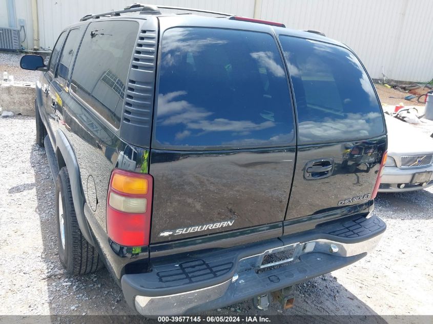 2001 Chevrolet Suburban 1500 Lt VIN: 3GNEC16TX1G209822 Lot: 39577145