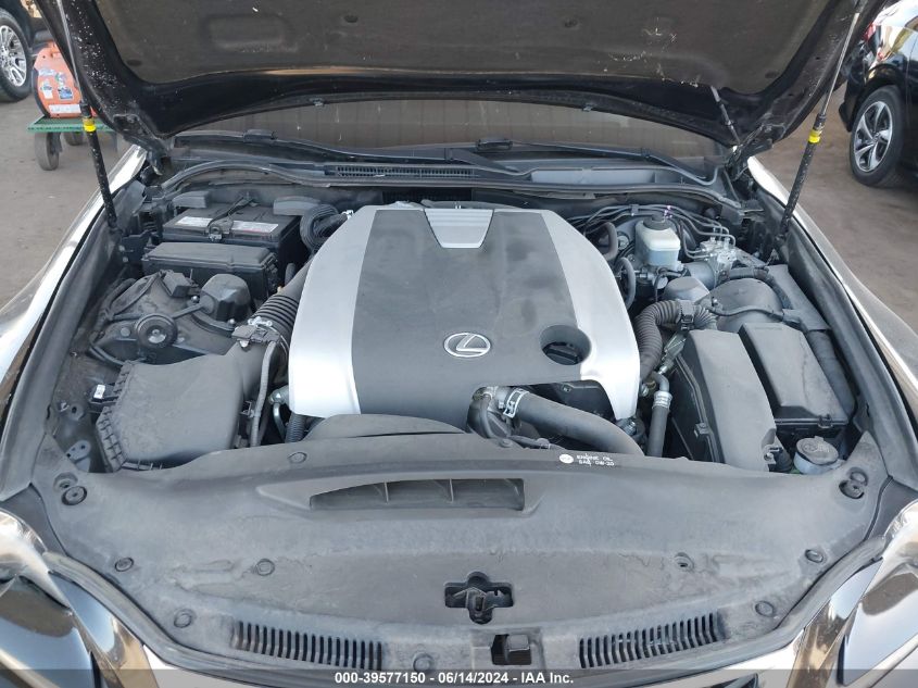 2014 Lexus Is 350 VIN: JTHBE1D22E5005754 Lot: 39577150