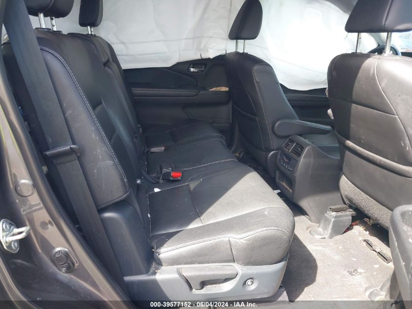 2017 Honda Pilot Ex-L VIN: 5FNYF6H55HB063015 Lot: 39577152