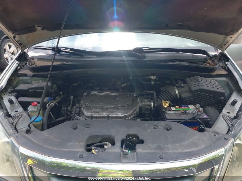 2009 Honda Odyssey Ex-L VIN: 5FNRL38779B021458 Lot: 39577153