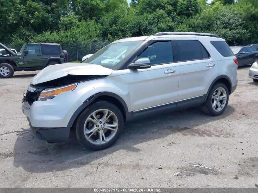 2013 Ford Explorer Limited VIN: 1FM5K8F82DGA04734 Lot: 39577172