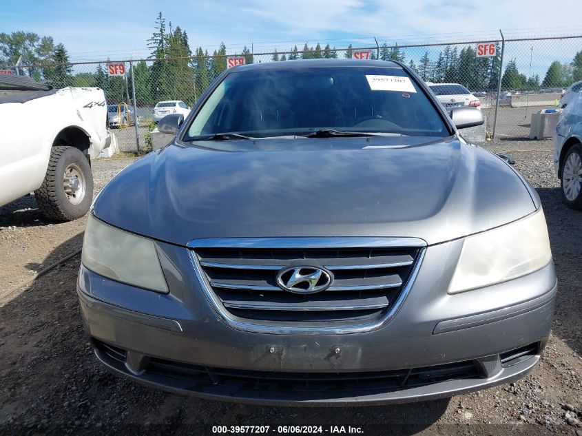 2009 Hyundai Sonata Gls VIN: 5NPET46C69H555539 Lot: 39577207