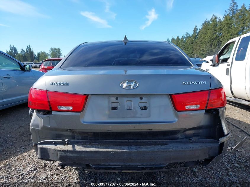 2009 Hyundai Sonata Gls VIN: 5NPET46C69H555539 Lot: 39577207