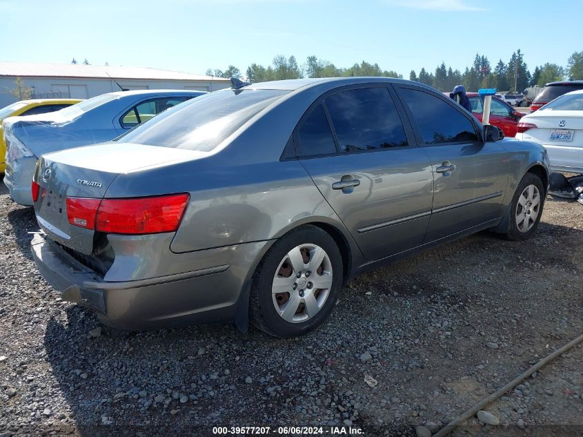 2009 Hyundai Sonata Gls VIN: 5NPET46C69H555539 Lot: 39577207