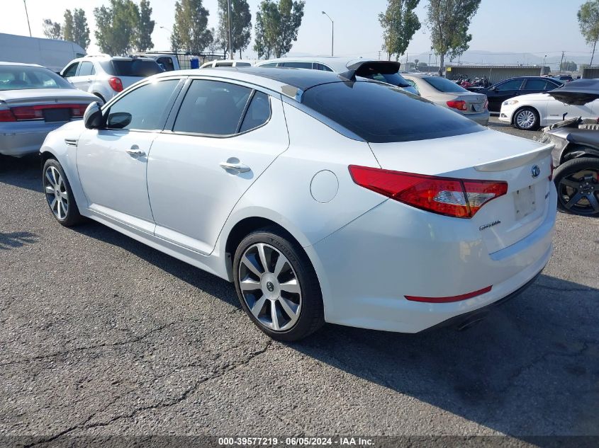 2012 Kia Optima Sx VIN: 5XXGR4A64CG080484 Lot: 39577219