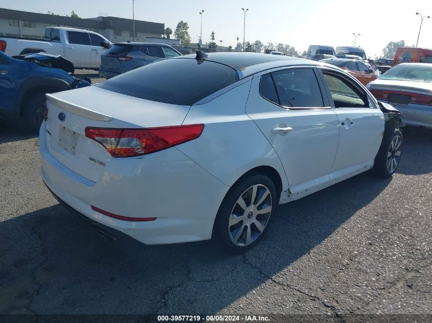 2012 Kia Optima Sx VIN: 5XXGR4A64CG080484 Lot: 39577219