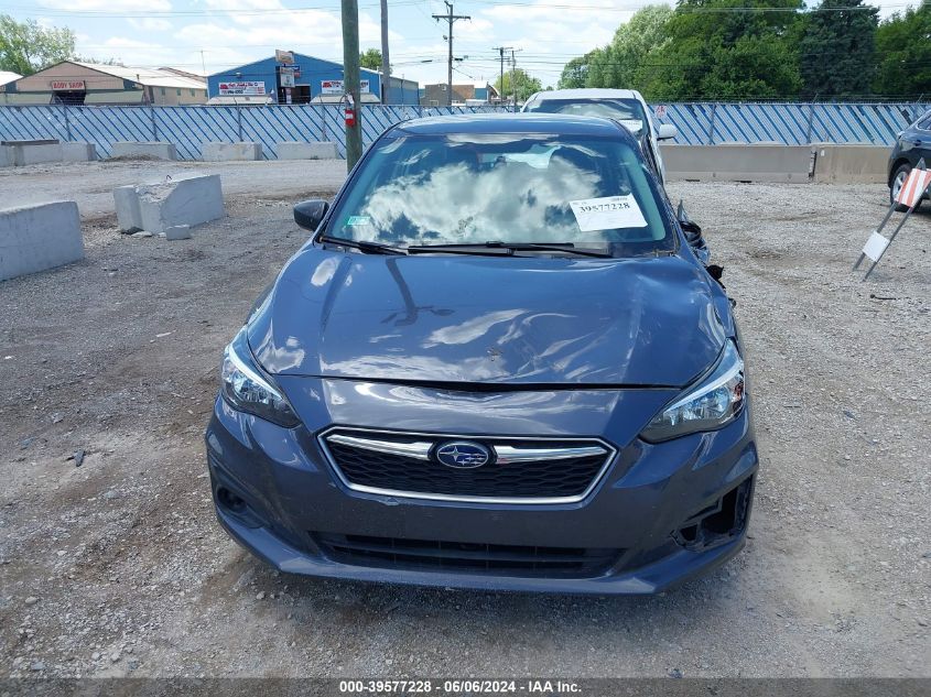 2017 Subaru Impreza 2.0I VIN: 4S3GTAA67H3715849 Lot: 39577228